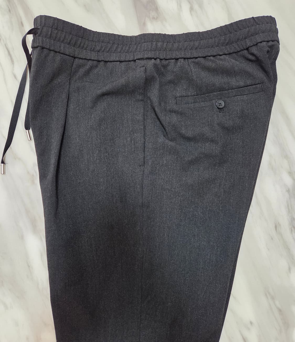 타임옴므 지퍼 디테일 밴딩 슬랙스  상품이미지10