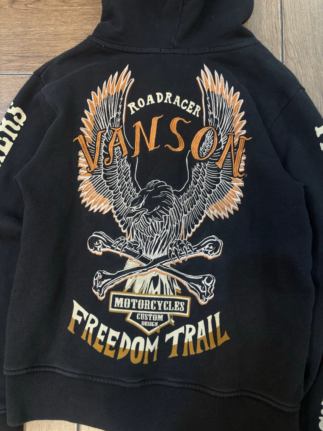 Vanson Embroidery Hood Zip-Up 상품이미지8