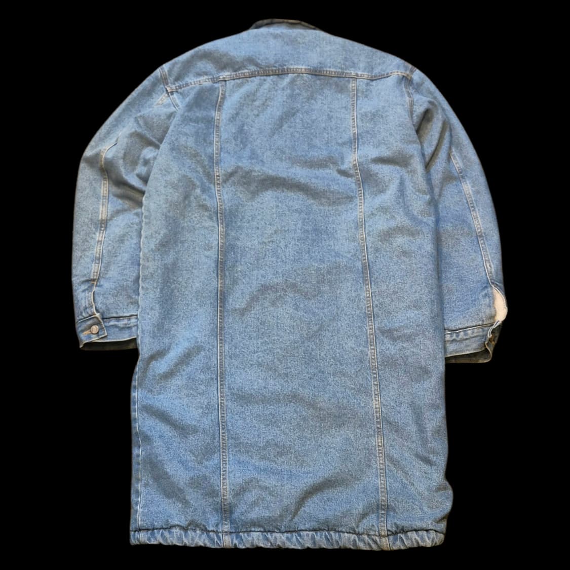 M~L(착샷잇음) 팔왕통 양털 데님코트  상품이미지2