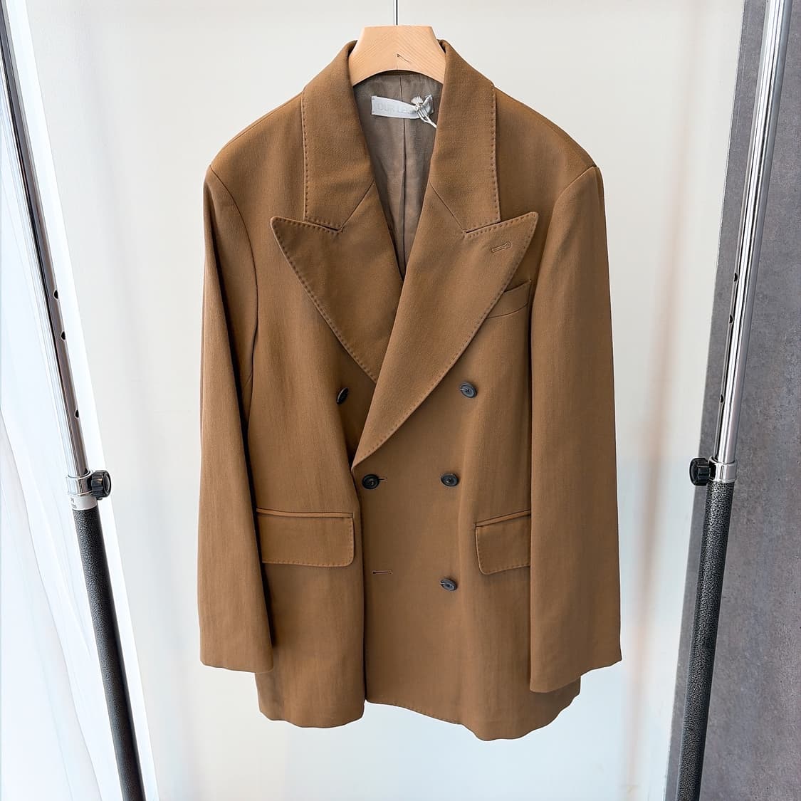 (정품/새상품) 아워레가시 남성 올리브 브로큰 새틴 블레이저 상품이미지1