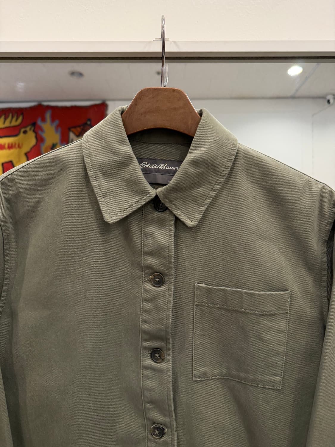 Eddie Bauer 에디바우어 트윌 코튼 트러커 자켓 상품이미지2