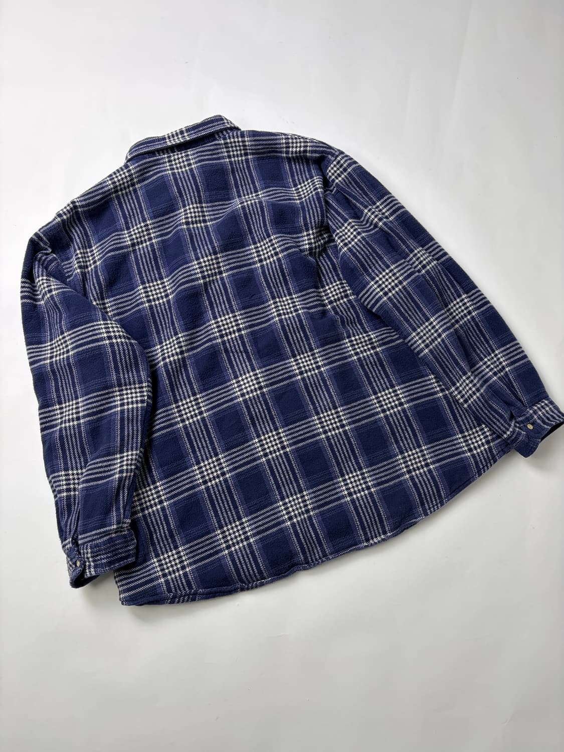 90s L.L.Bean Pullover Flannel Shirt 상품이미지2