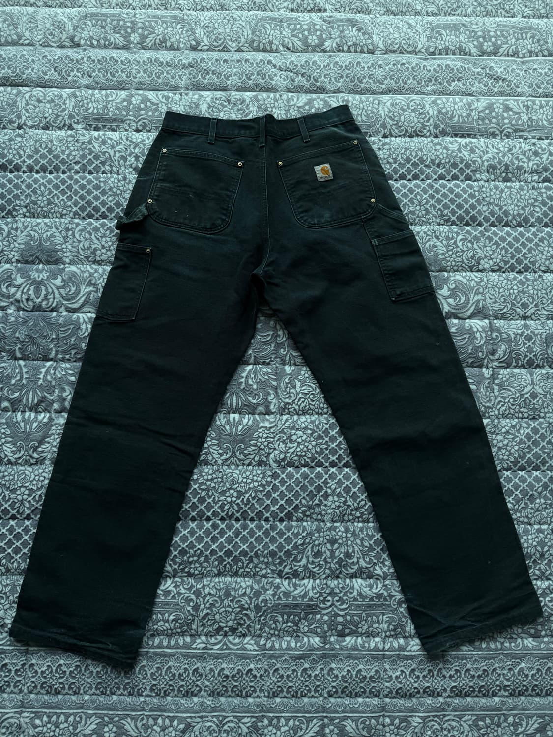 빈티지 칼하트 더블니B01 BLK 상품이미지2