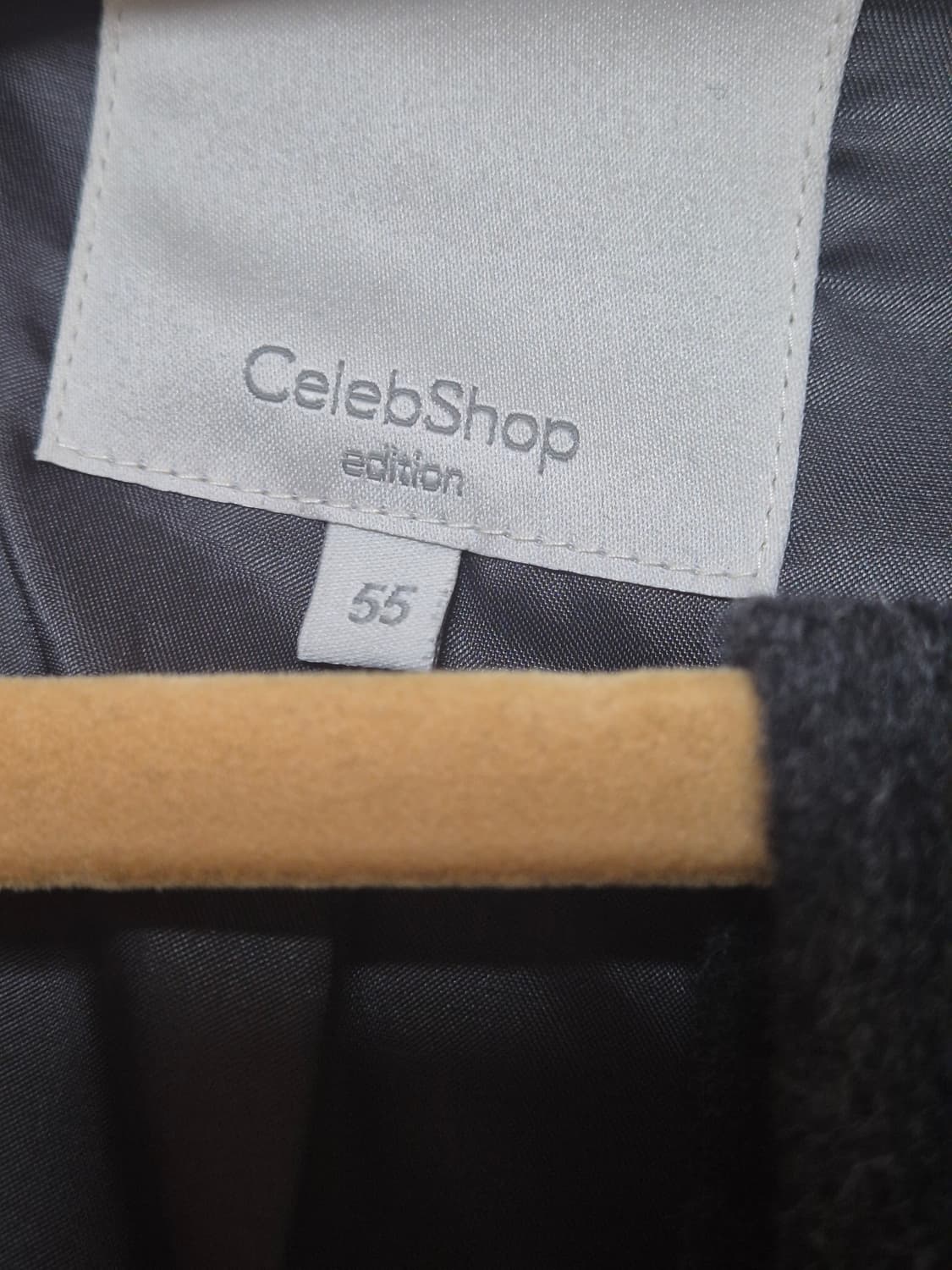 셀렙샵에디션 울 블렌드 핸드메이드 후드 벨티드 코트 차콜 그레이 상품이미지6