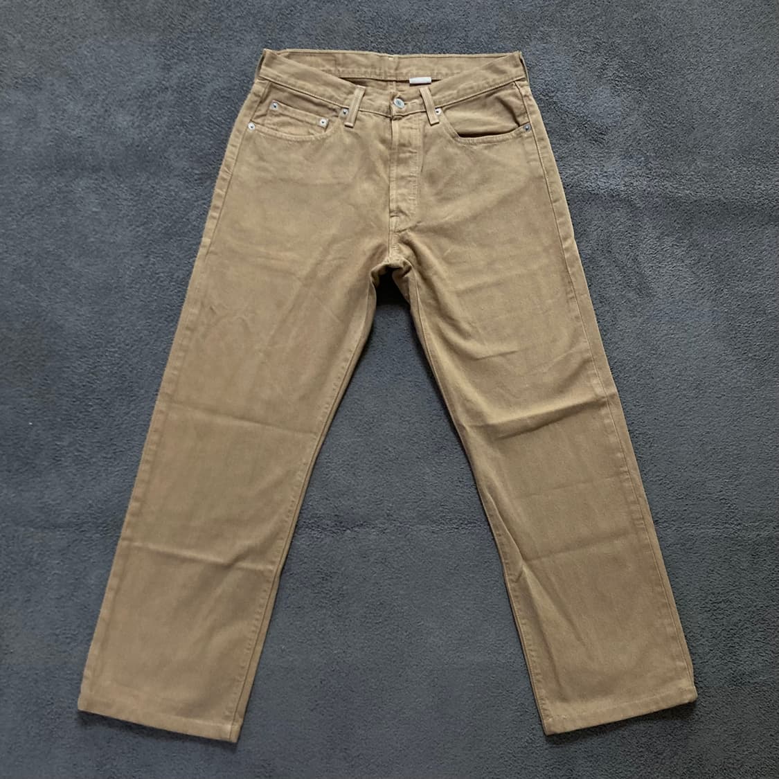 리바이스 501 베이지 데님팬츠 W32 L32 상품이미지2