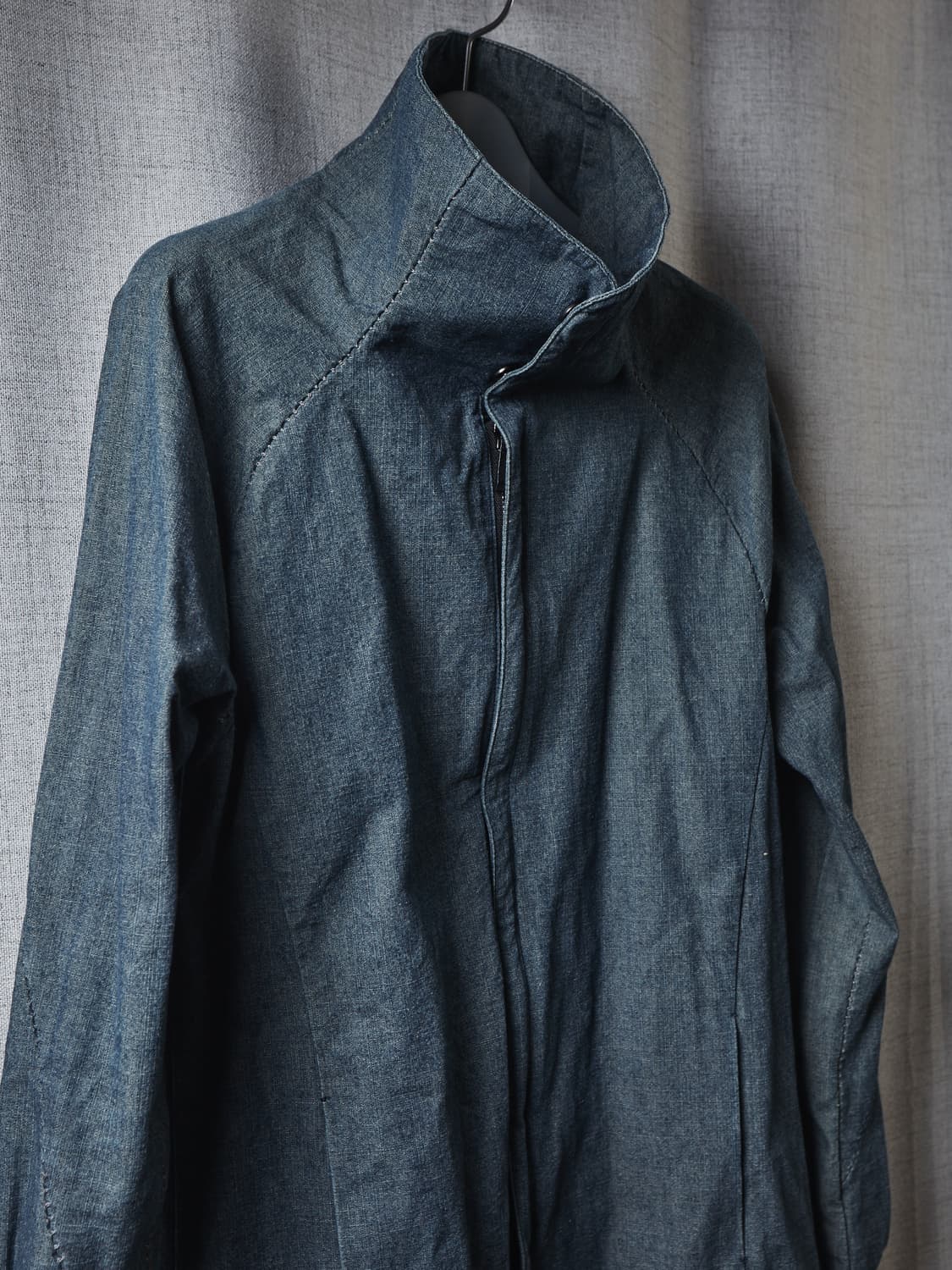 Incarnation 데님 오버로크 롱 자켓 상품이미지4