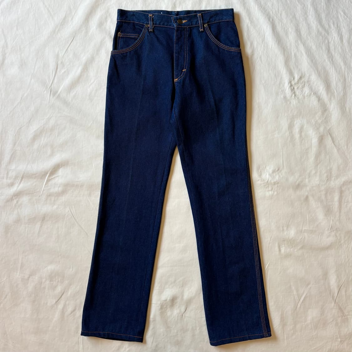 [28] 70s USA Lee 206-6347 세미 부츠컷 데님 상품이미지2