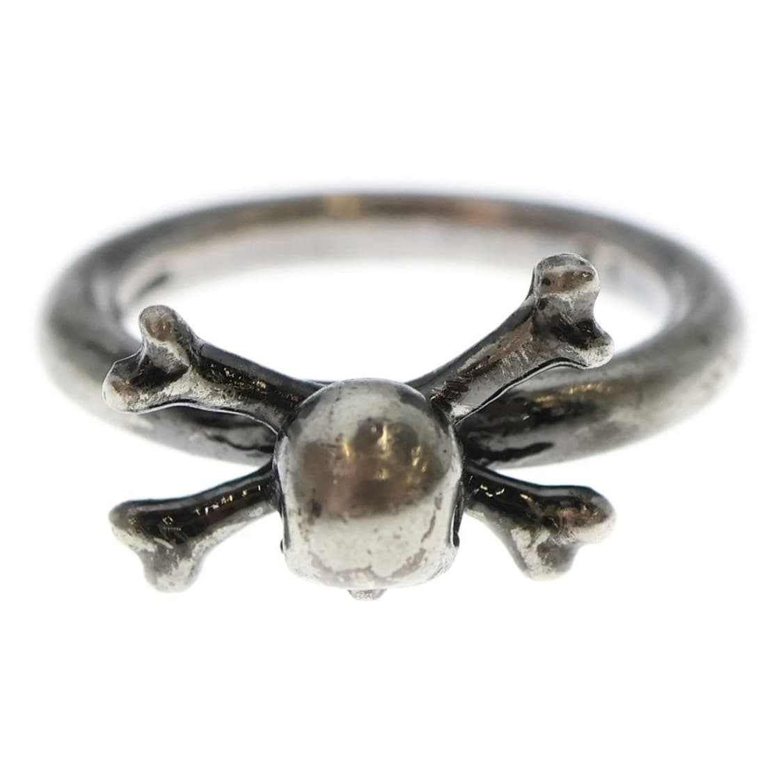 넘버나인 X 잼홈메이드  스컬 크로스본 링 상품이미지2