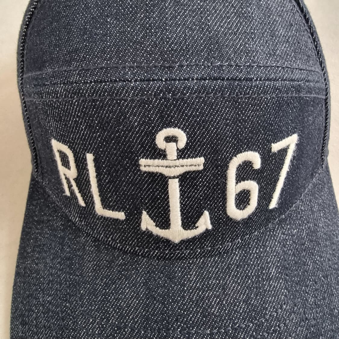 폴로 랄프로렌 RL 67 앵커 데님 볼캡 상품이미지3