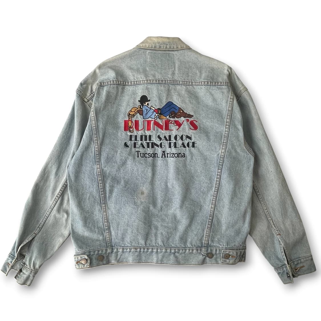 버터필드스테이지 90s 퍼트니즈 연청자켓 L 상품이미지2