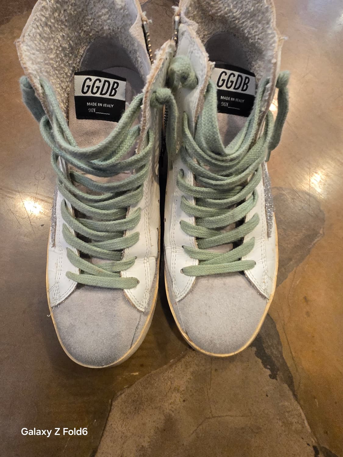 골든구스 프란시하이탑 35사이즈 신발팔아요 상품이미지4