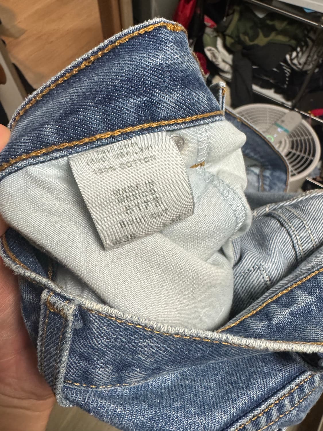 리바이스 517 00‘s 남미생산 빈티지 상품이미지5