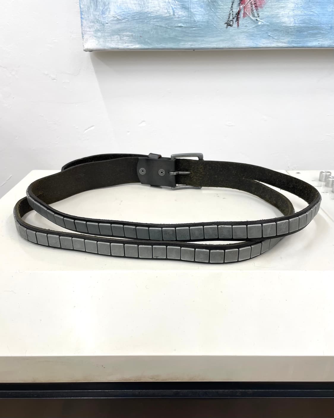 아르마니 익스체엔지 스터드 벨트 상품이미지3