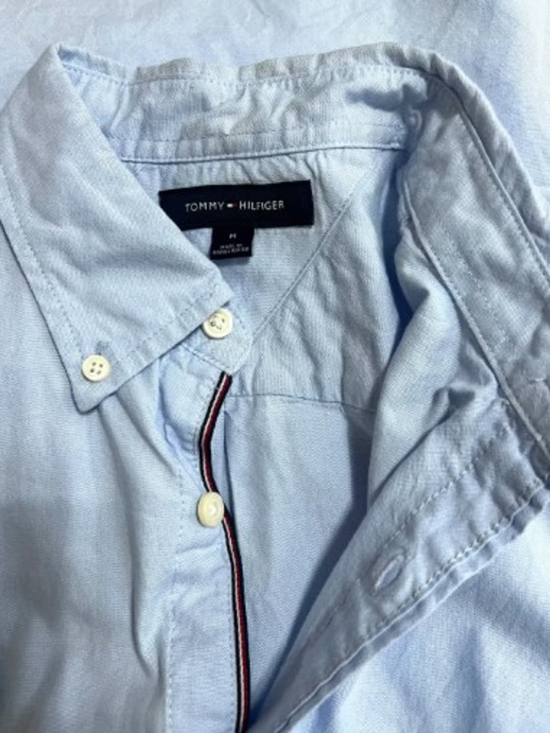 타미힐피거 남성 스카이블루셔츠 M사이즈 상품이미지4
