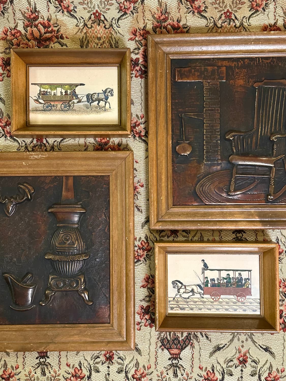 Holland vintage wooden copper plaques 상품이미지10