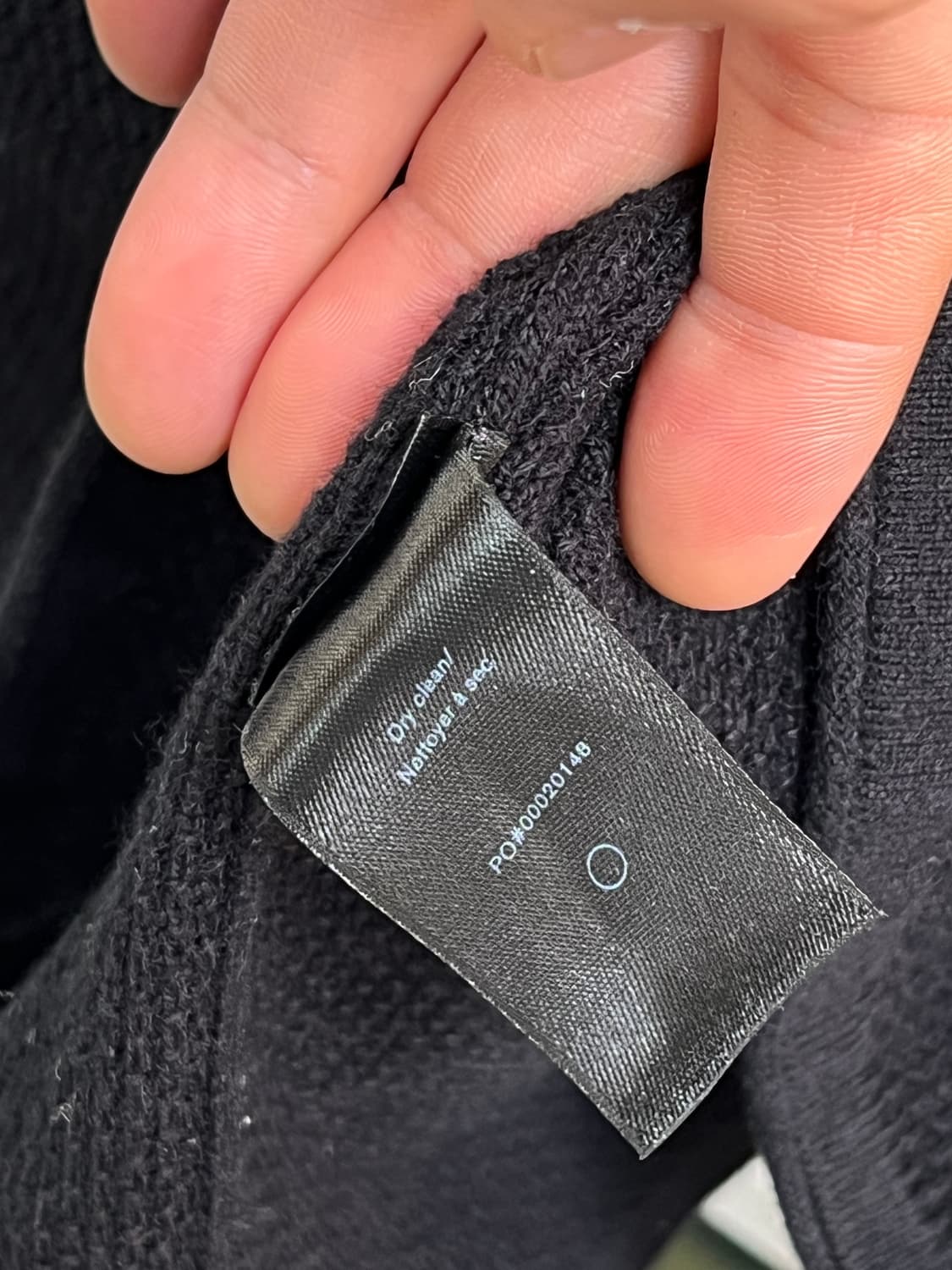 rag&bone 랙앤본 블랙 풀오버 니트 S 상품이미지6