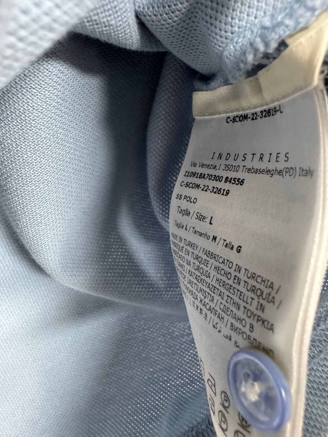 몽클레어 카라 반팔 티셔츠 상품이미지6