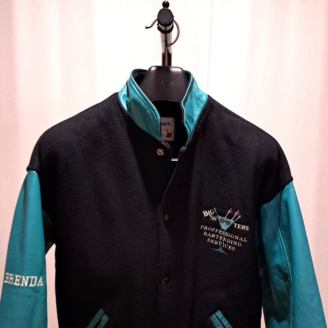 (택포) 90s 빈티지 TRIMARK 캐나다 생산 바시티 자켓 A898 상품이미지2