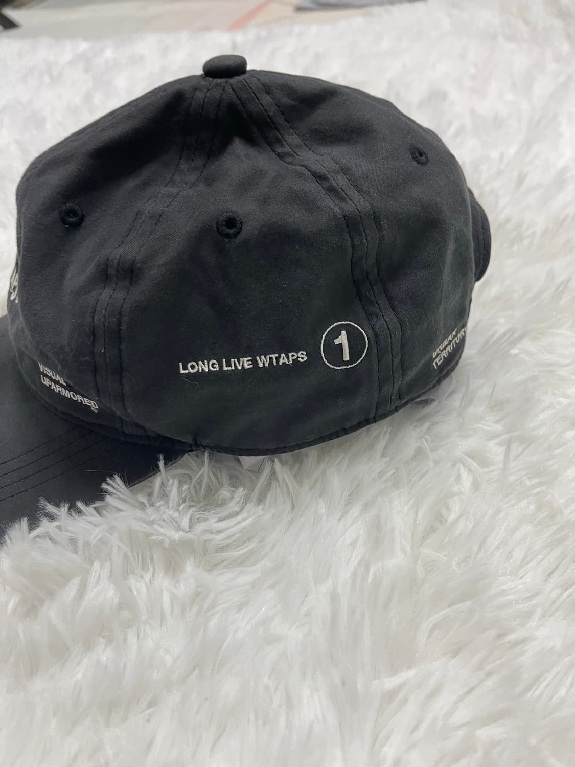 WTAPS 블랙 볼캡 상품이미지2
