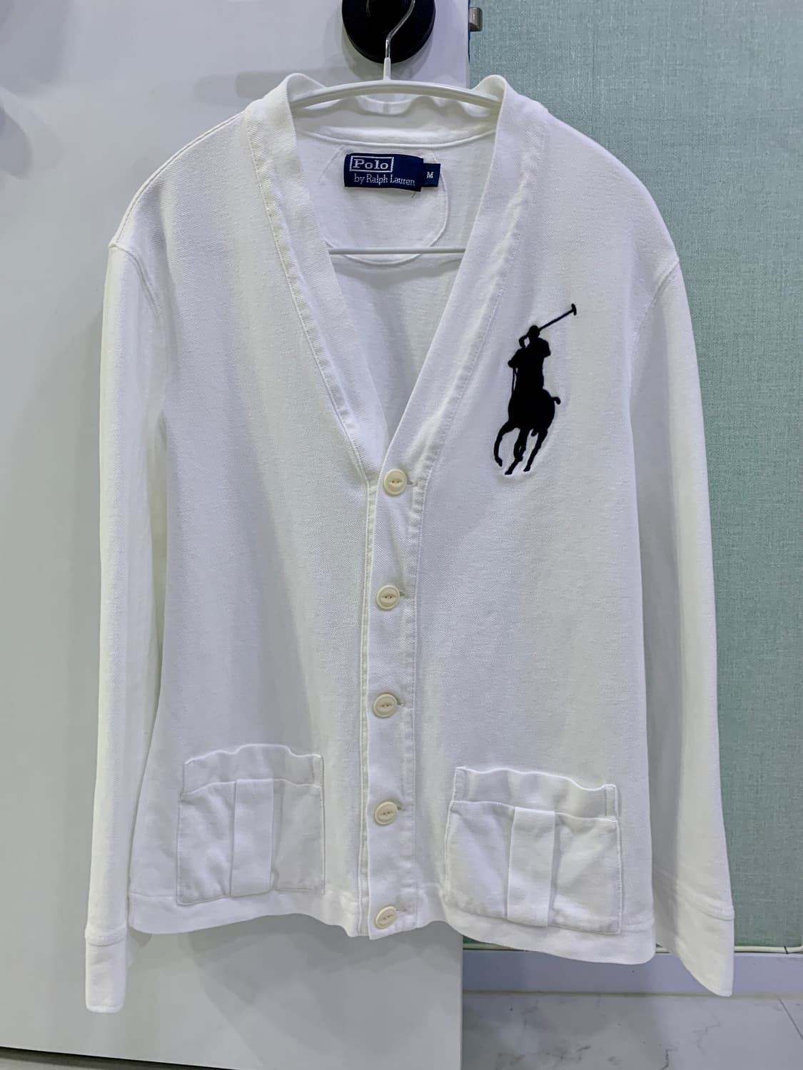 폴로 빅포니 코튼 가디건 상품이미지1