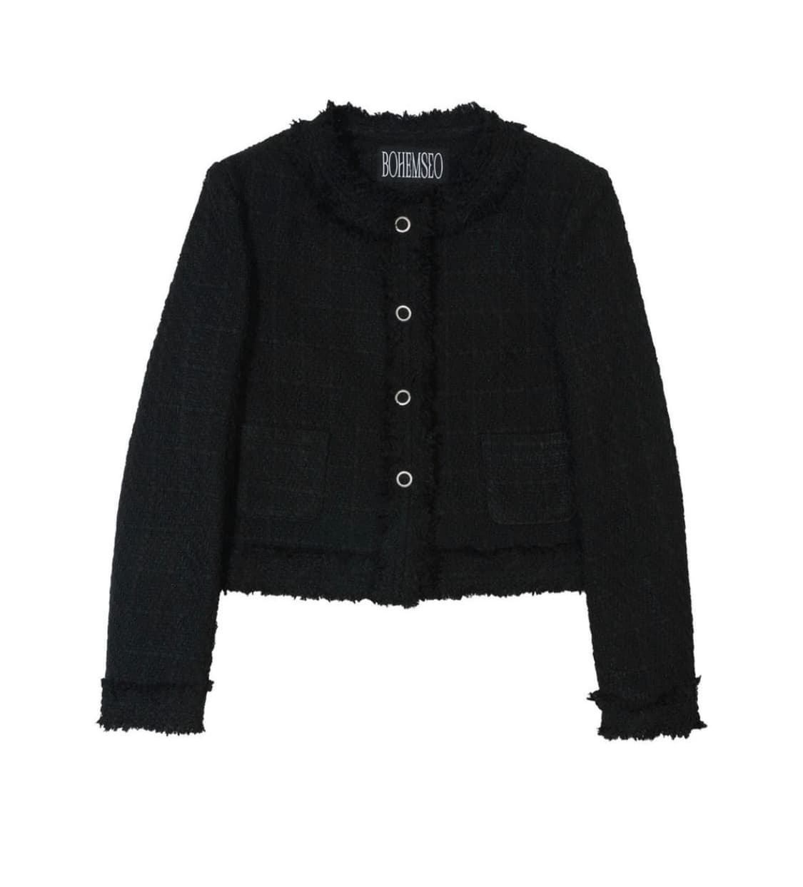 보헤미안서울 트위드 자켓 rough round tweed jacket 상품이미지1