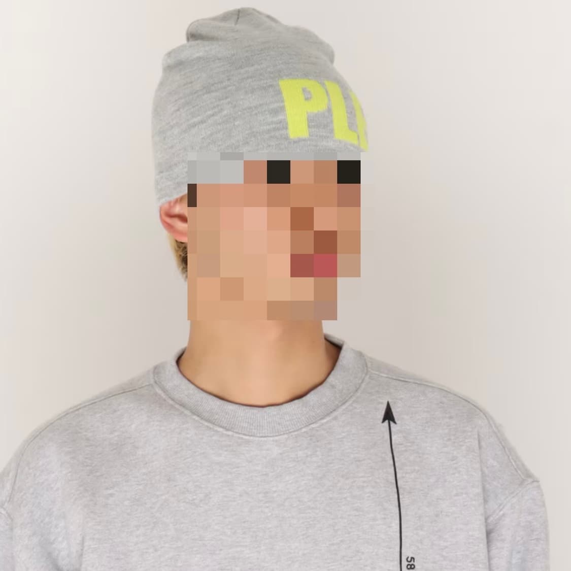 pleasures beanie grey 상품이미지5