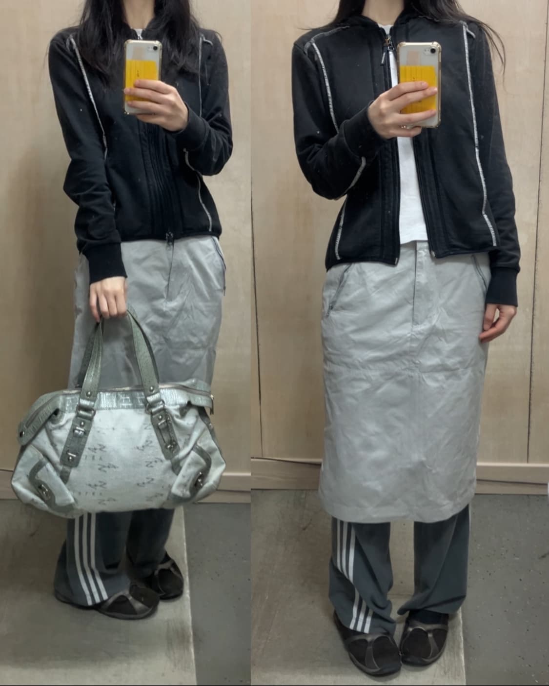 [직수입] 빈티지 후드 집업 자켓 상품이미지1