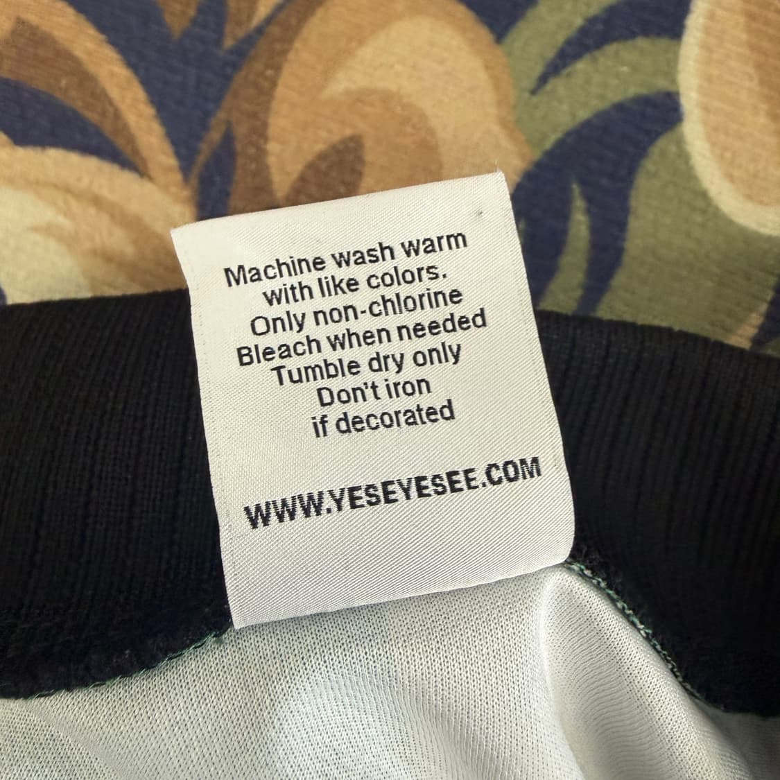 (M)예스 아이씨 YES EYE SEE 블록코어 풋볼져지 티셔츠 상품이미지3