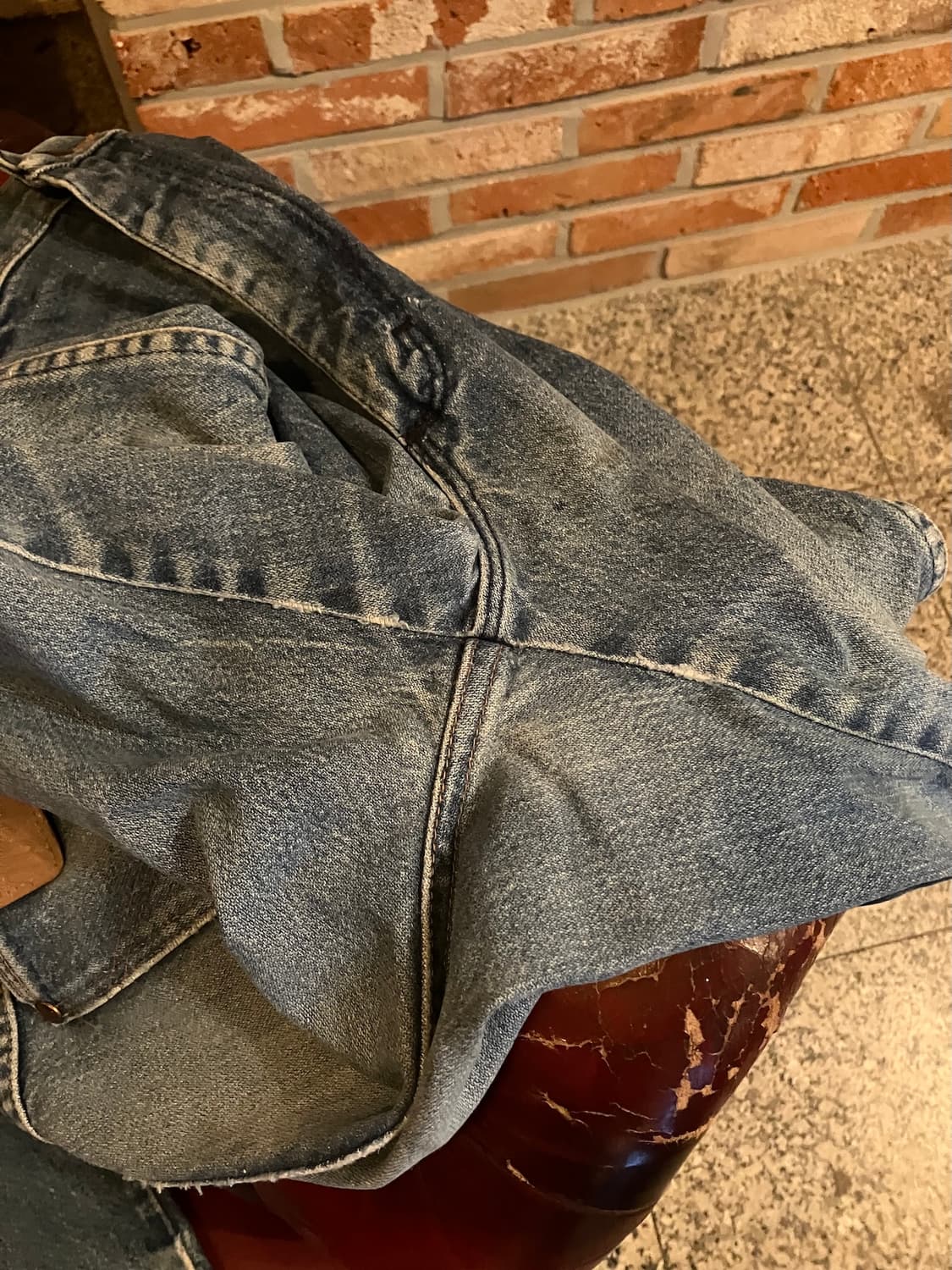 90s USA 빈티지 랭글러 데님 팬츠 상품이미지8