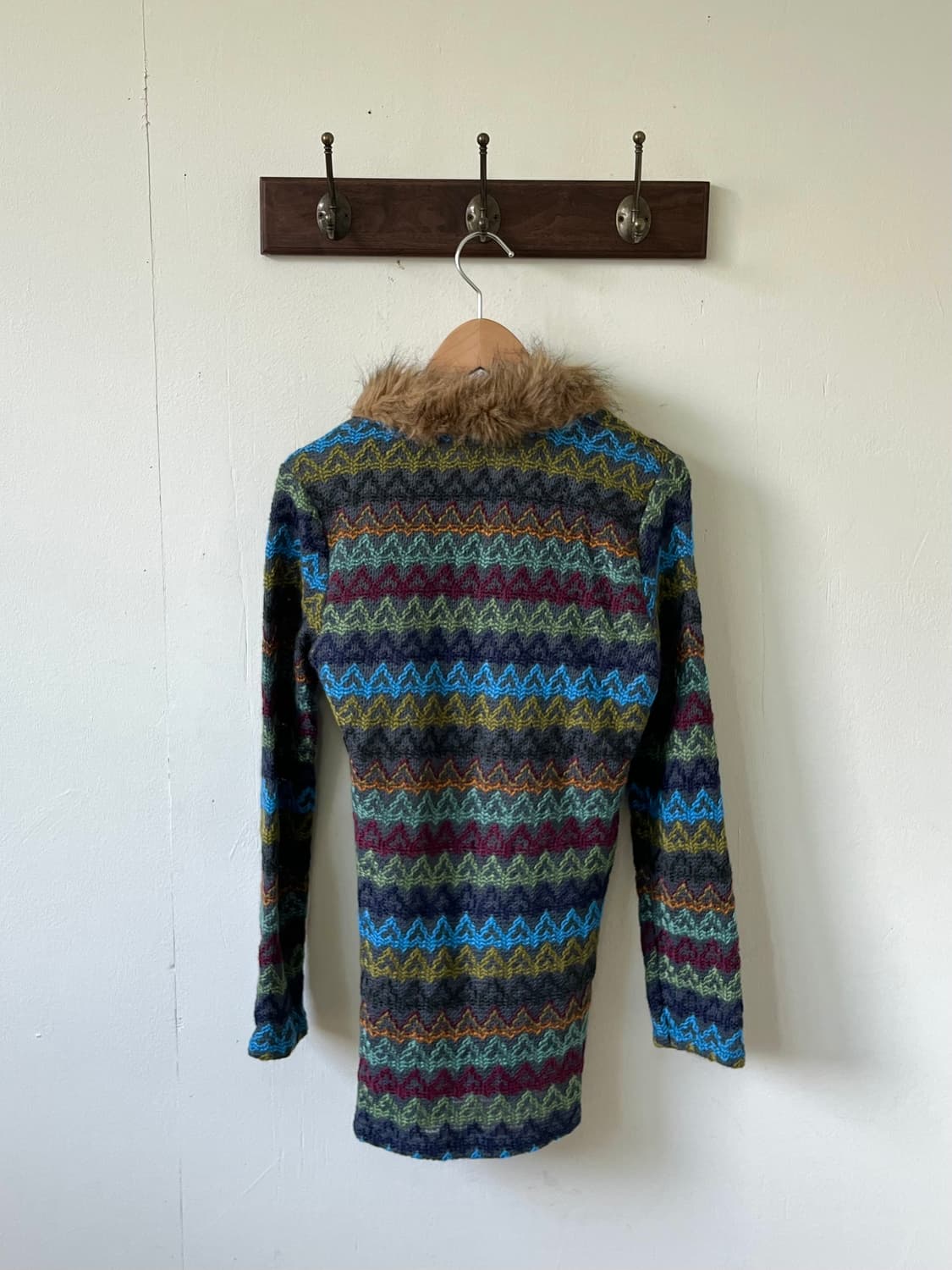 ANDISSTION 퍼 하트 가디건 상품이미지3