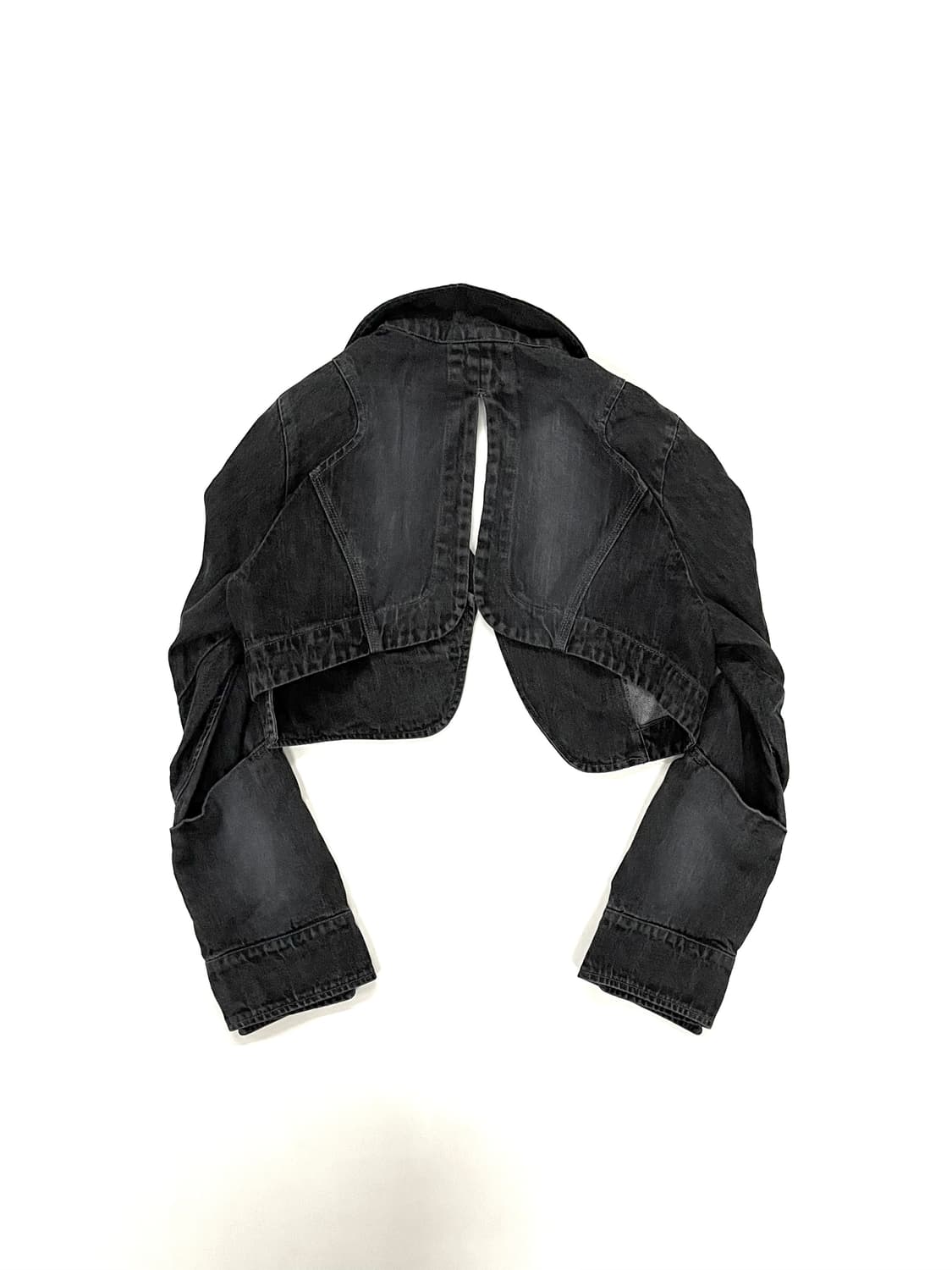 에이시네틱스 데님 크롭 블레이저 자켓 상품이미지8