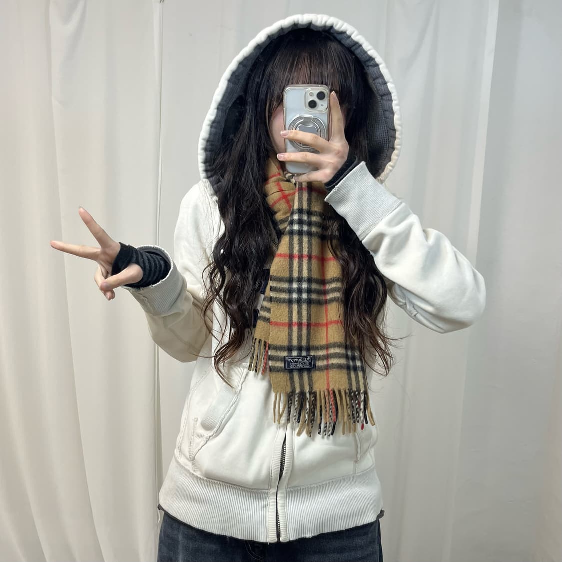 Burberry Cashmere Nova Check Muffler 상품이미지2