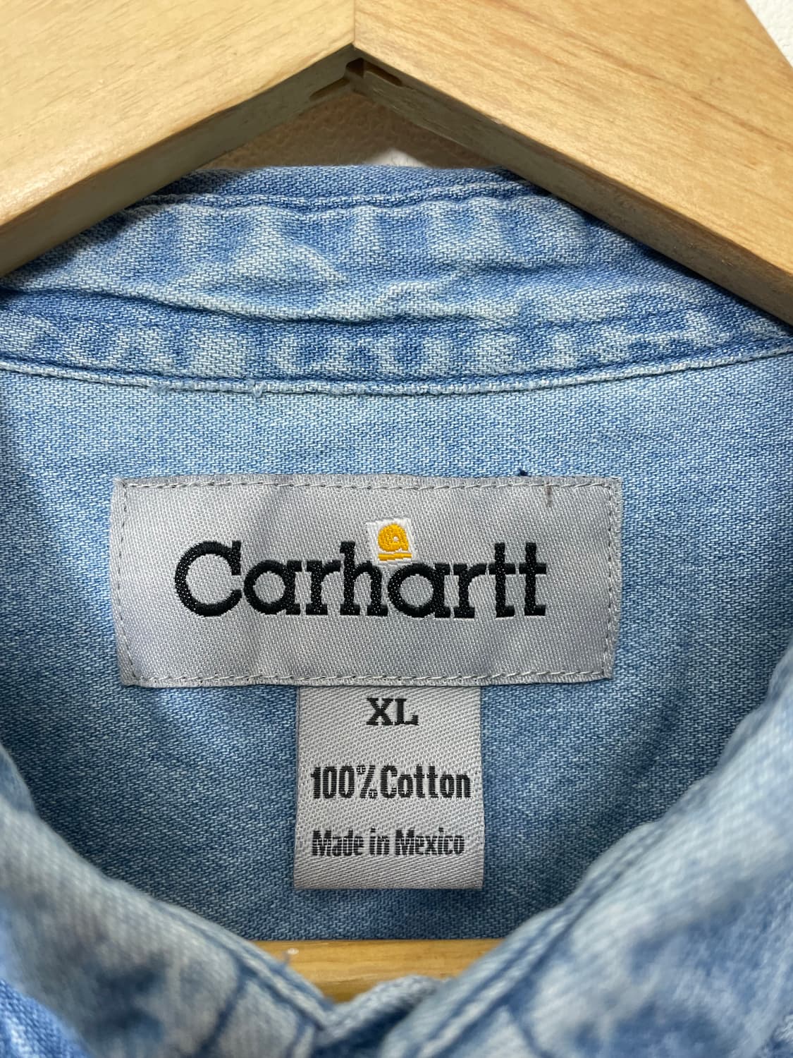 칼하트 데님 셔츠 S5 상품이미지3
