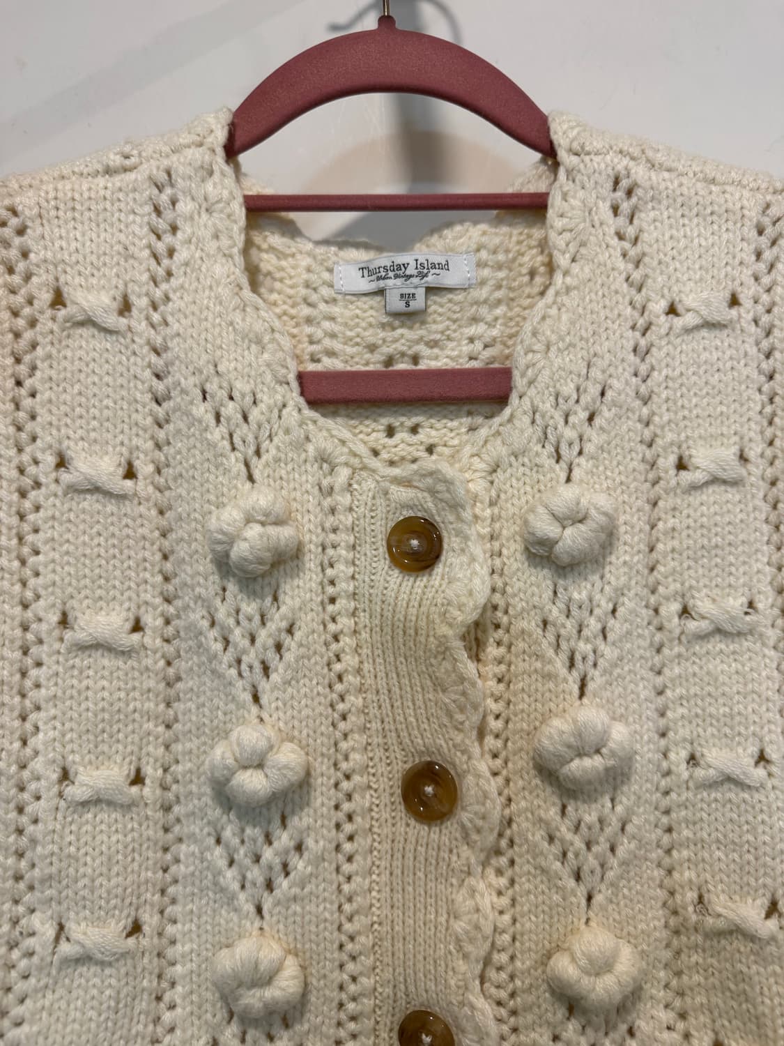 Thursdays island  썰스데이아일랜드 니트 베스트 상품이미지5