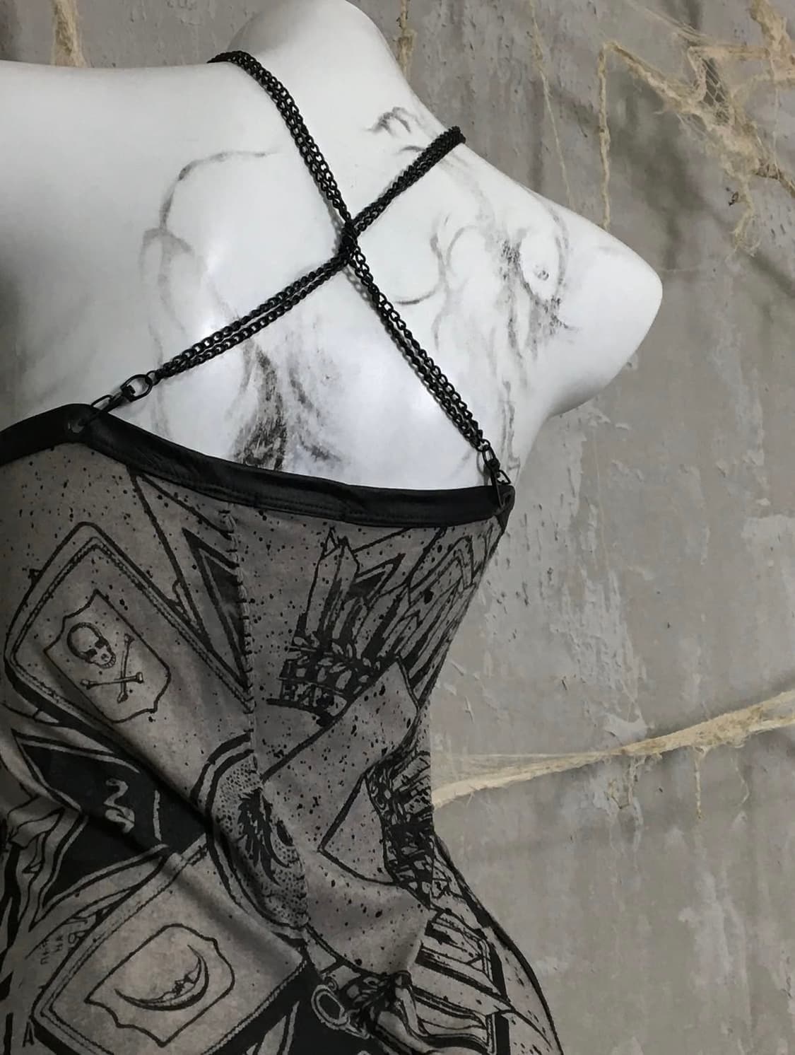 Salvage Chain Detail Onepiece 상품이미지7
