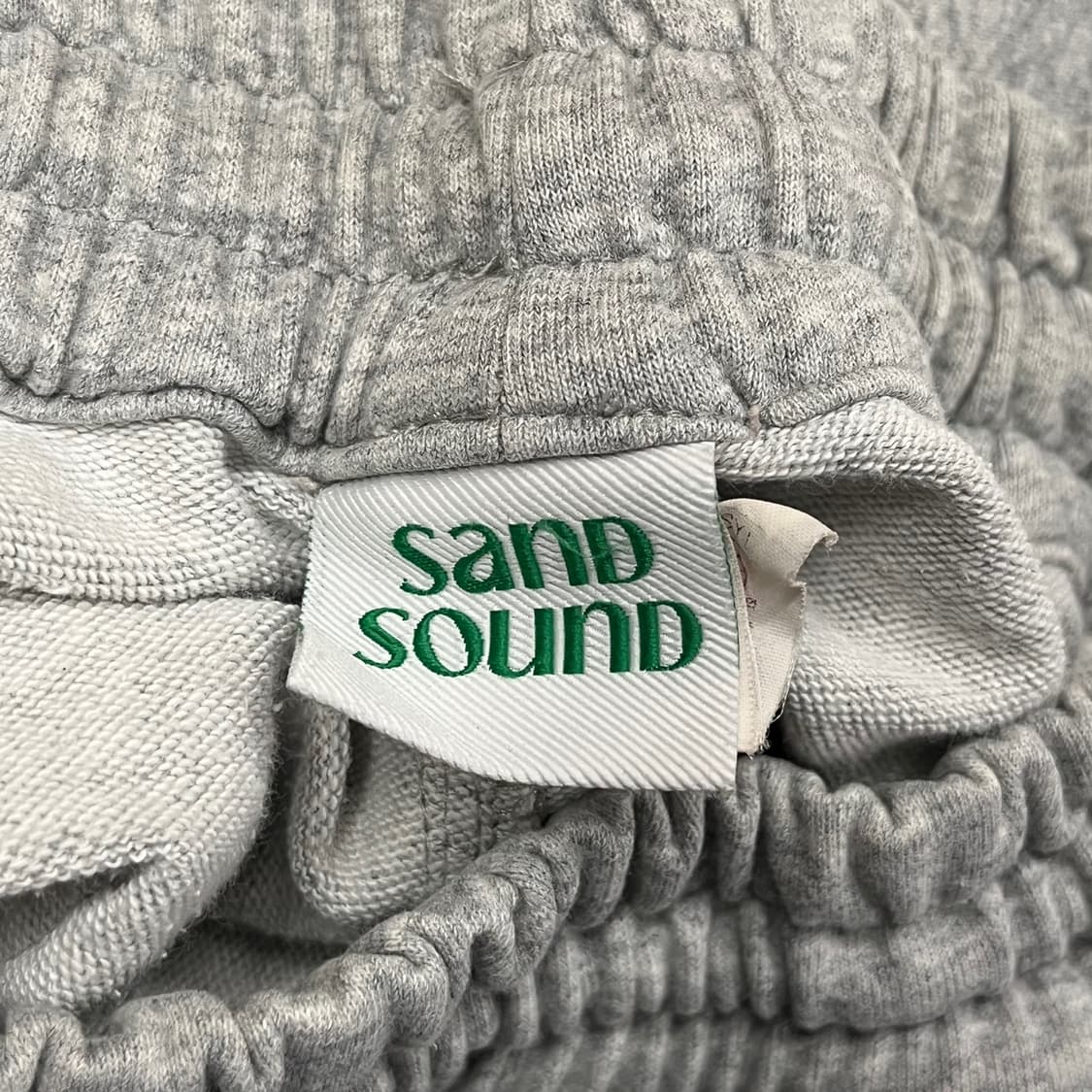 [정품/M] 샌드사운드 회색 트레이닝 조거 팬츠 b8 상품이미지4