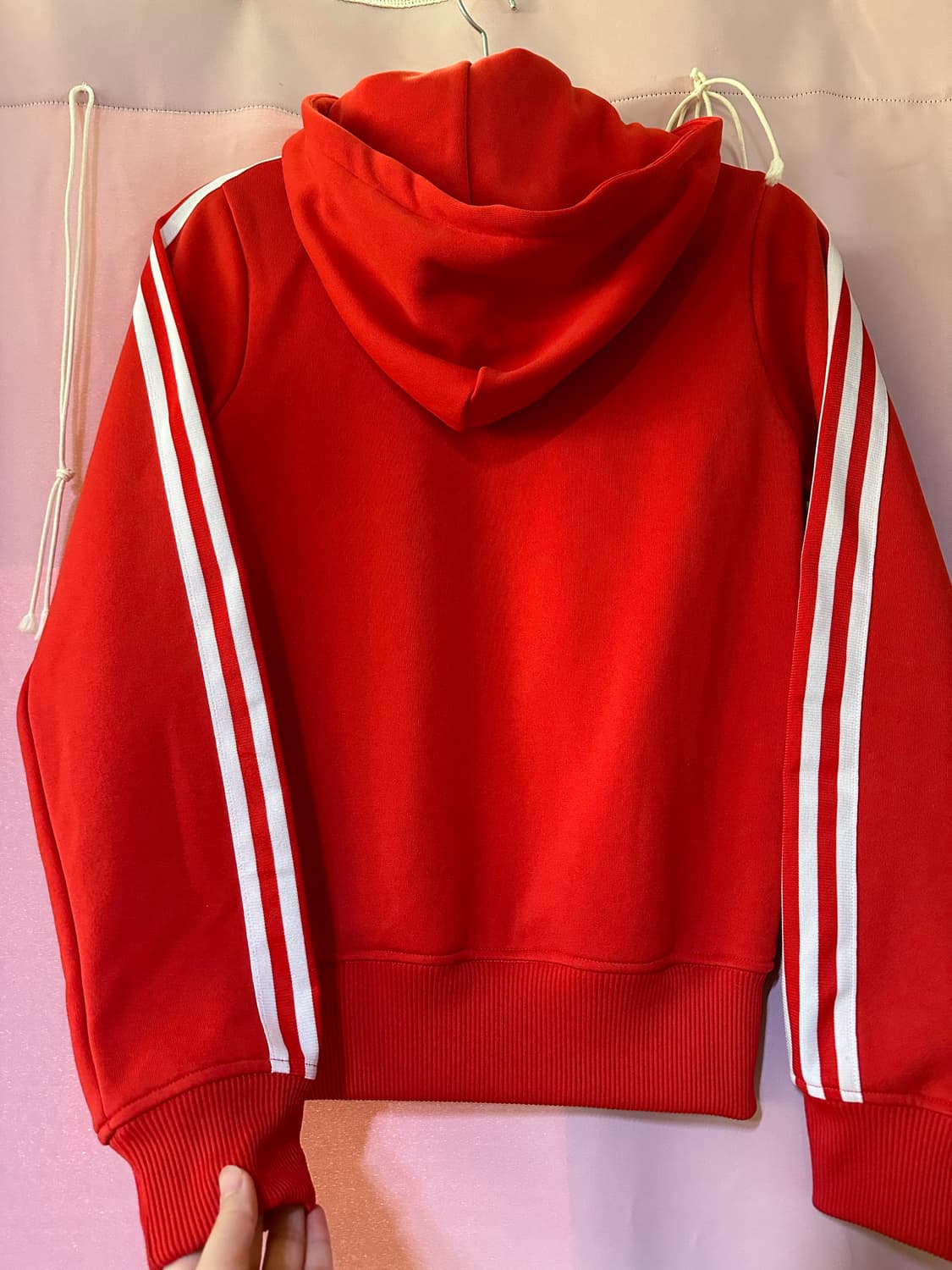 아디다스 후드집업 아디다스레드 삼선 불꽃 대장 후집 파이어버드 상품이미지3