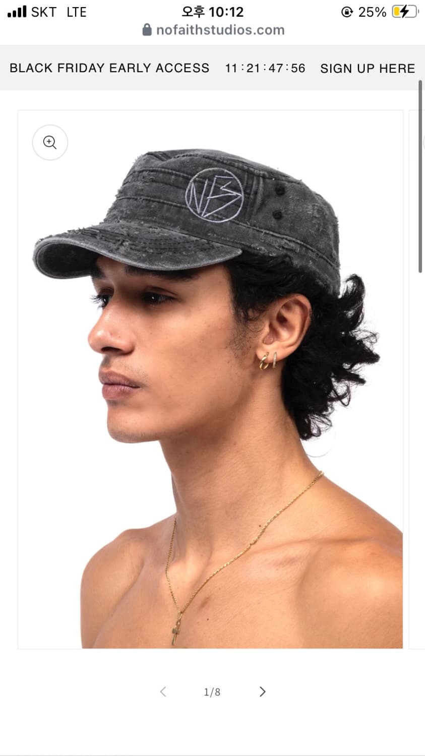 (구매)노페이스 스튜디오 헌팅캡 상품이미지1