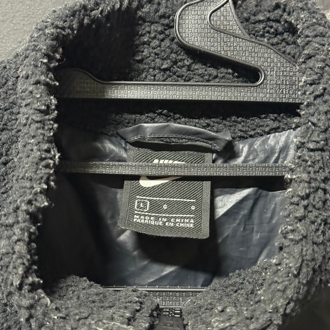 나이키 올드스쿨 플리스, 퀼팅 디테일 배색 집업 자켓 상품이미지5