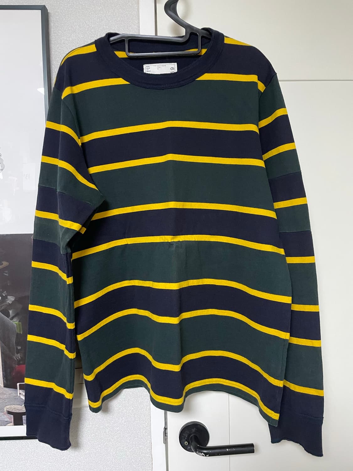 사카이 스트라이프 롱 슬리브 티셔츠 상품이미지1