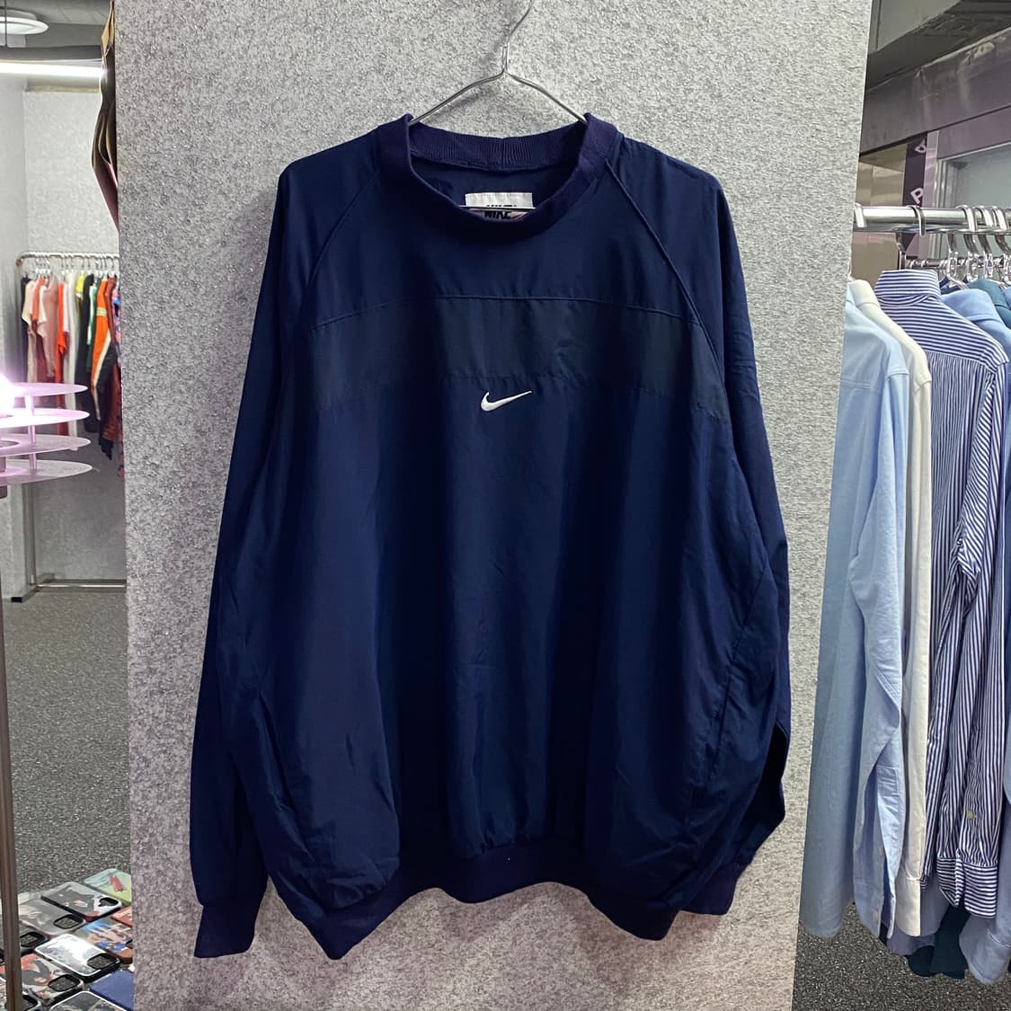 나이키 미들로고 네이비 웜업 B3169 상품이미지2