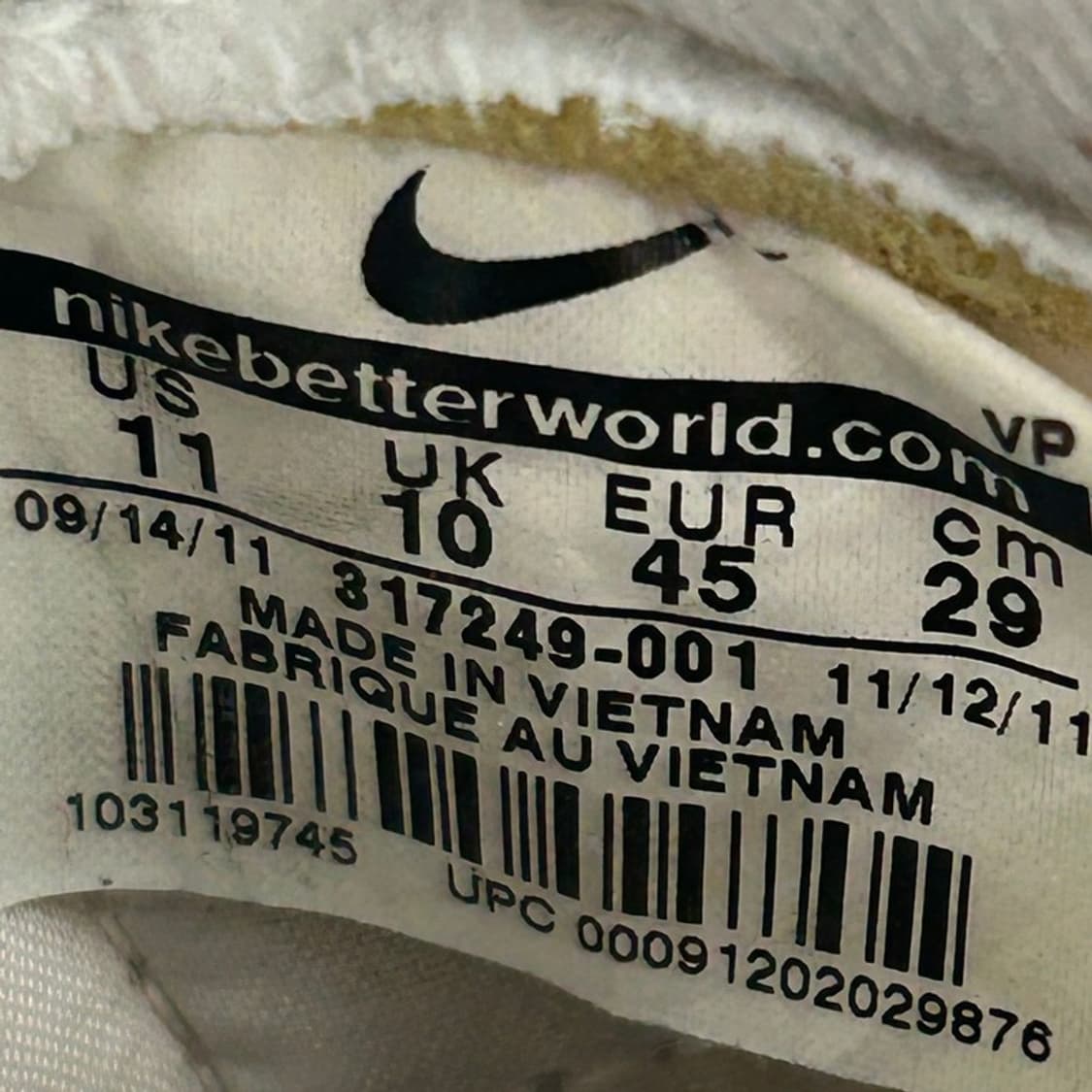 나이키 크로테즈 운동화 290 상품이미지7