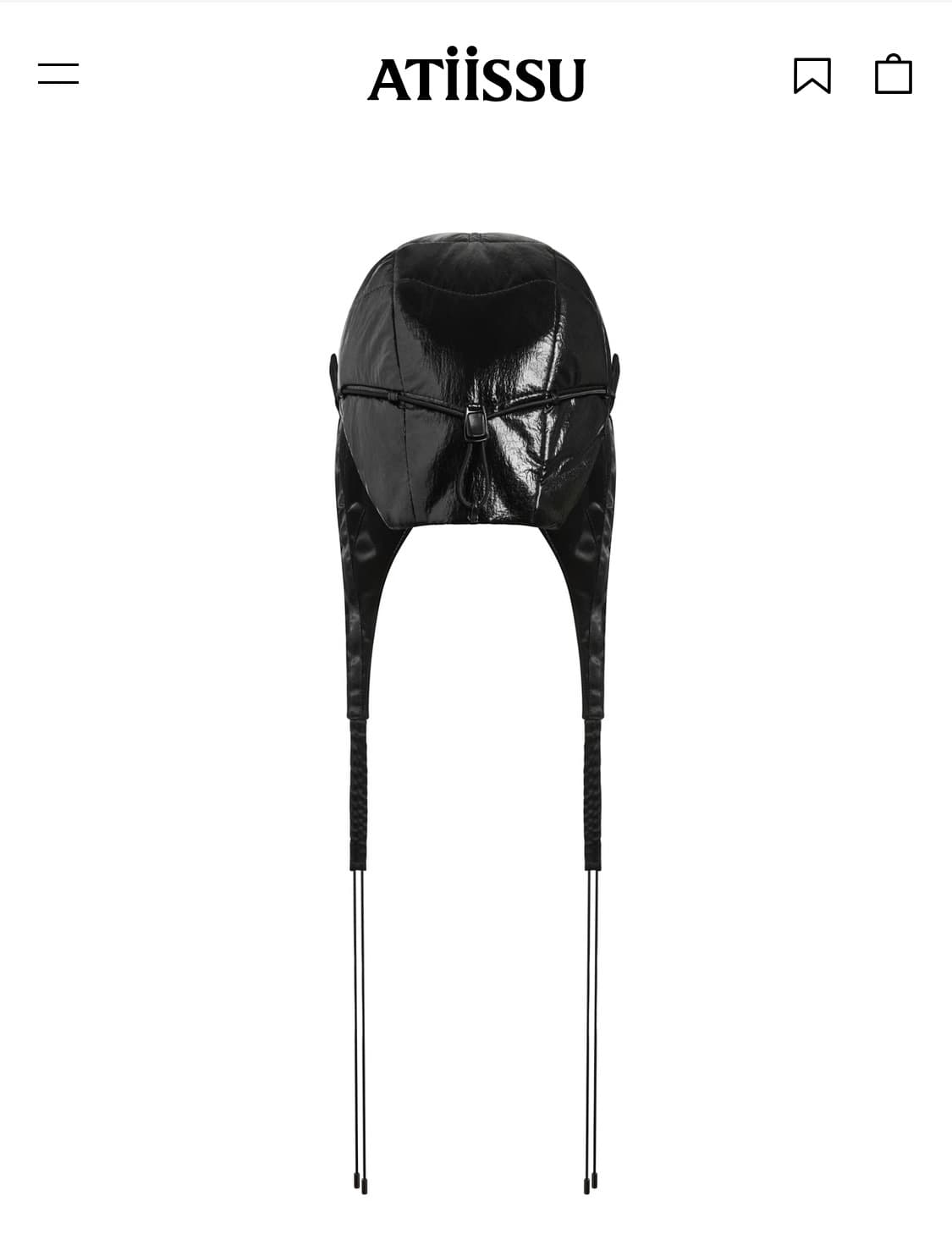 어티슈 미키 캡 블랙 상품이미지3