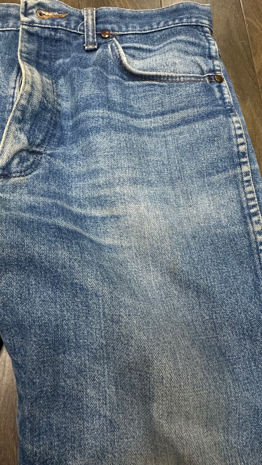 80's~ Wrangler 936DEN 데님 팬츠 33-34사이즈 상품이미지7