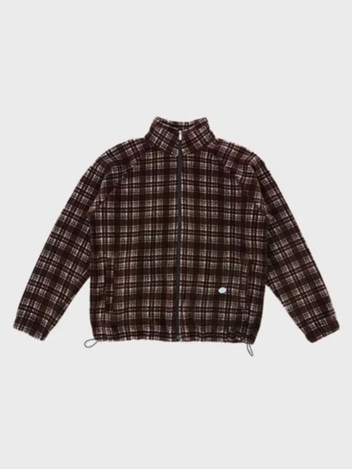 콜로신스 체크 후리스 상품이미지1