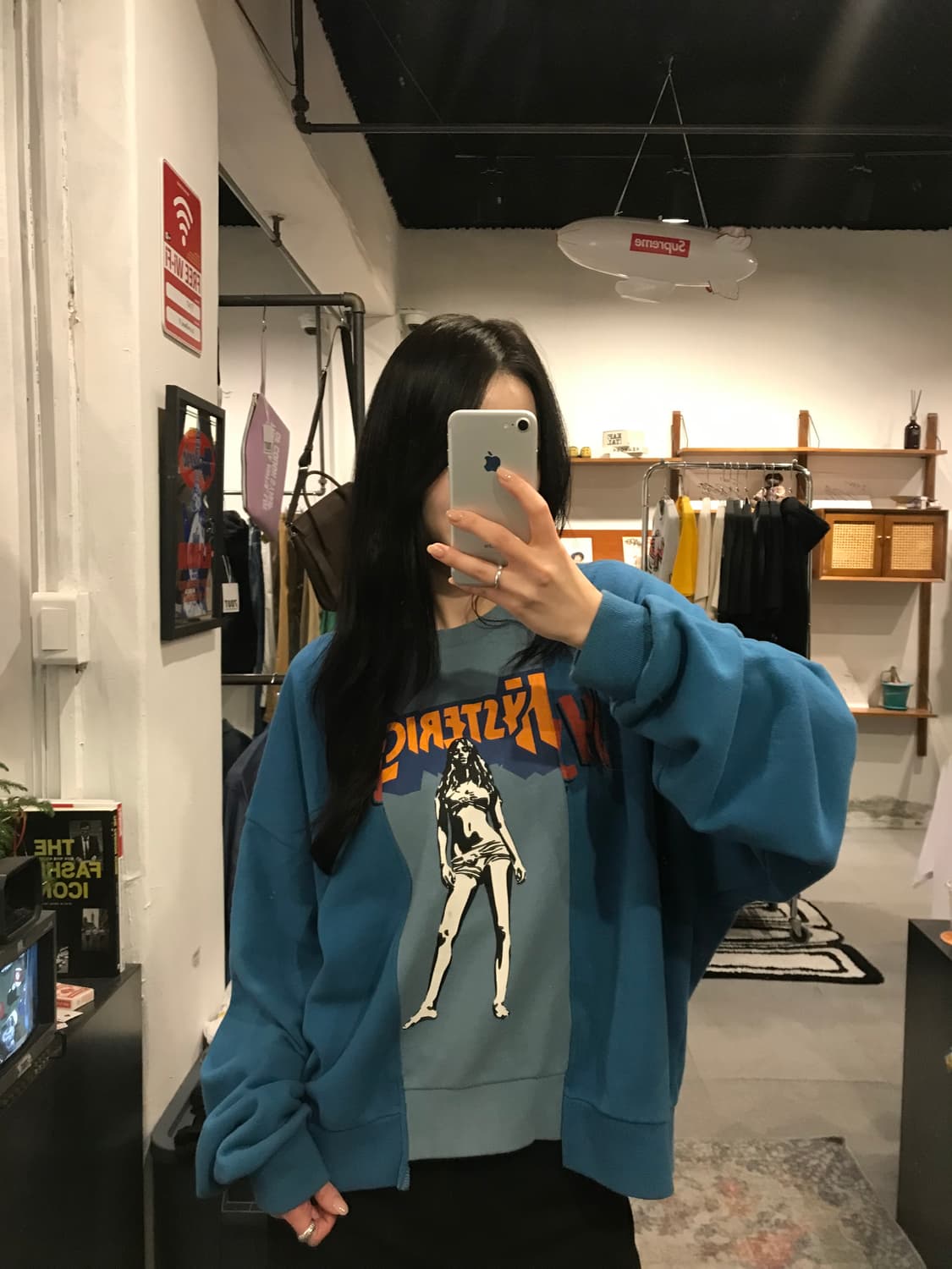 HYSTERIC GLAMOUR BAD AS MAMA Sweatshirt 상품이미지3