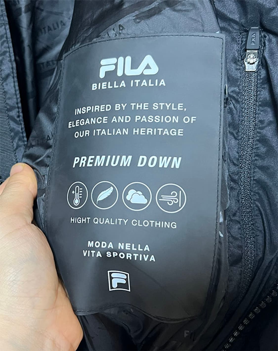 FILA 휠라 남자 롱패딩 강원FC 덕다운 축구 XL 105 상품이미지6