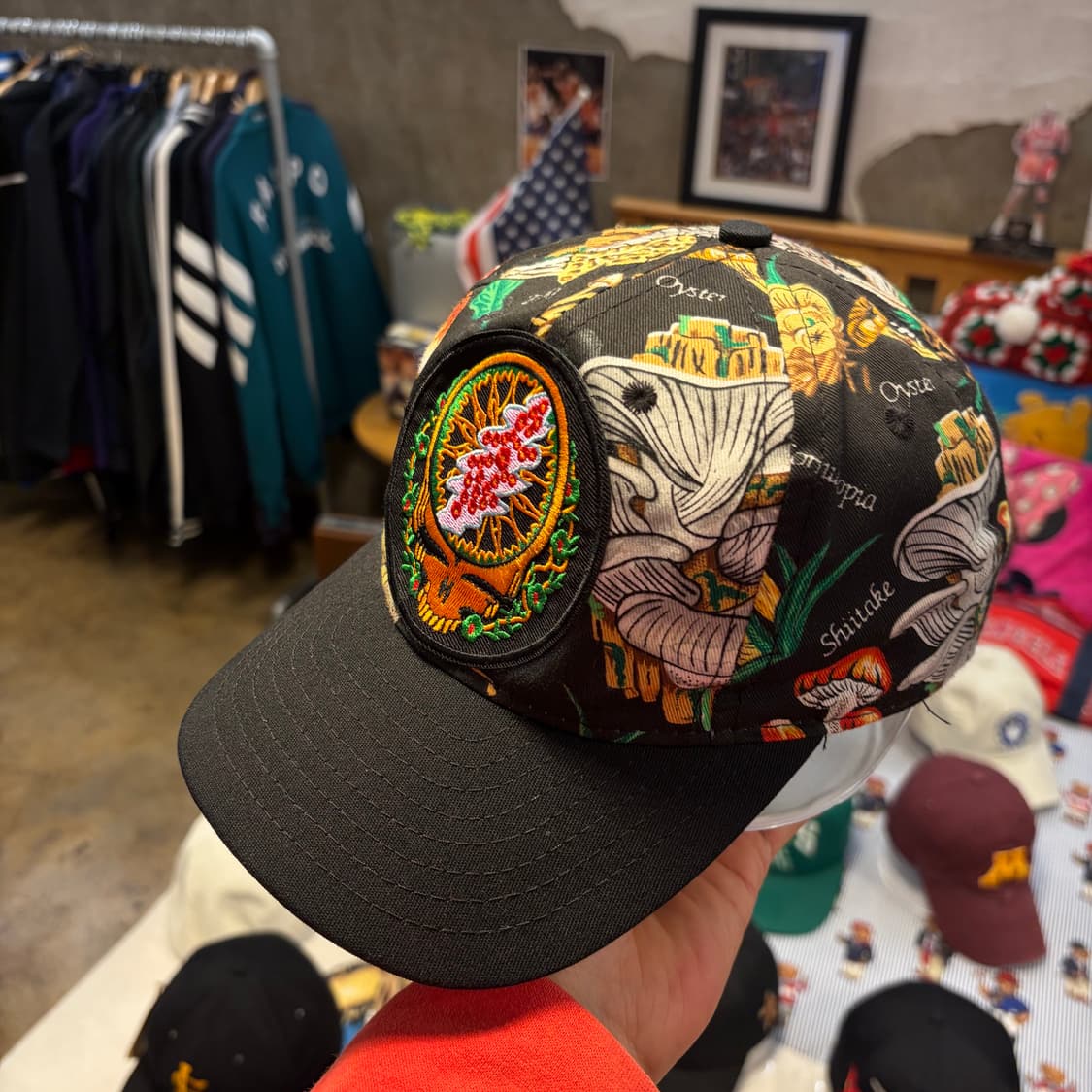 90s USA 빈티지 그레이트풀데드 트러커 볼캡 야구모자 모자 상품이미지1