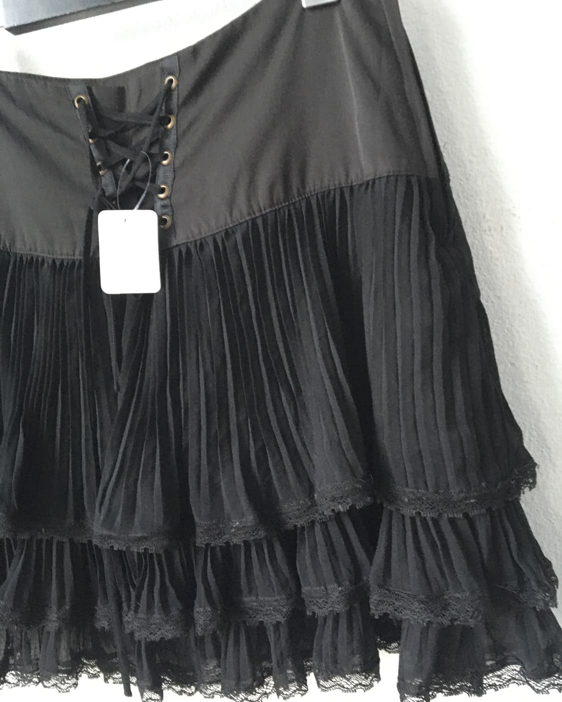 Lace up point layer skirt 상품이미지3