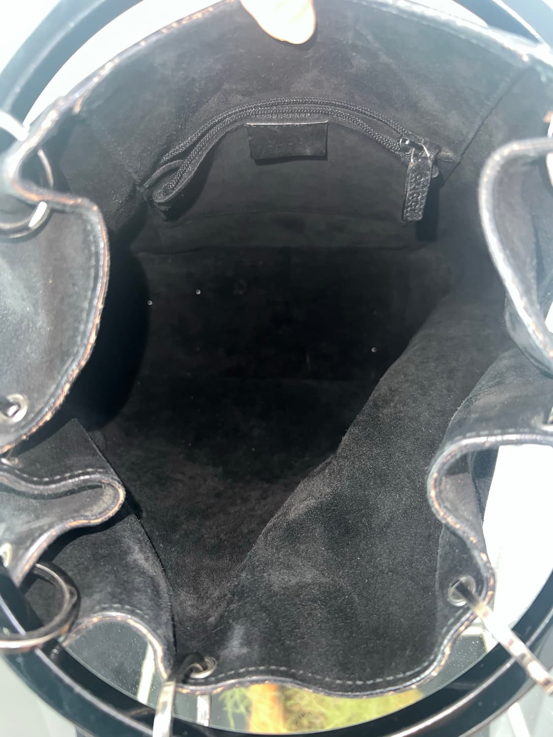 구찌 x 톰포드 FW1999 스웨이드 링 숄더백 상품이미지8